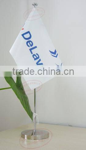 high quality factory directly table top desk stand flag