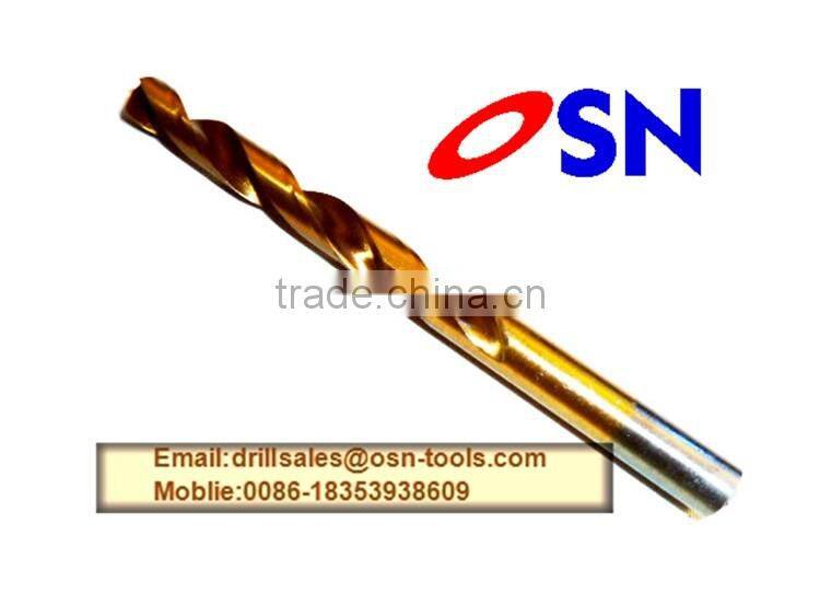 HSS taped shank twist drill DIN338
