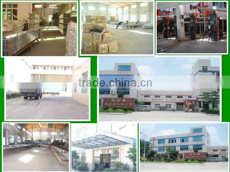 6060 T5 Aluminum curtain track profile/ factory price