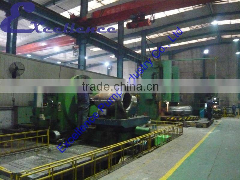 Rubber lined slurry pump