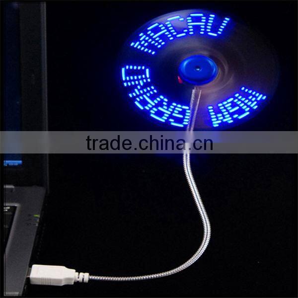 Electric small gifts portable usb led fan led mini fan