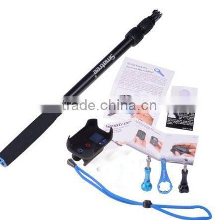 Smatree S2 Pole with Protective ClipCase for WiFi Remote Controller for Go Pro