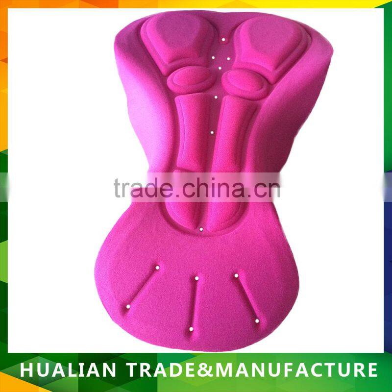 pink cheap punching triathlon wear cycling pad for craft cycling shorts