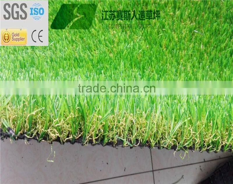40mm U shape synthetic grass for landscaping