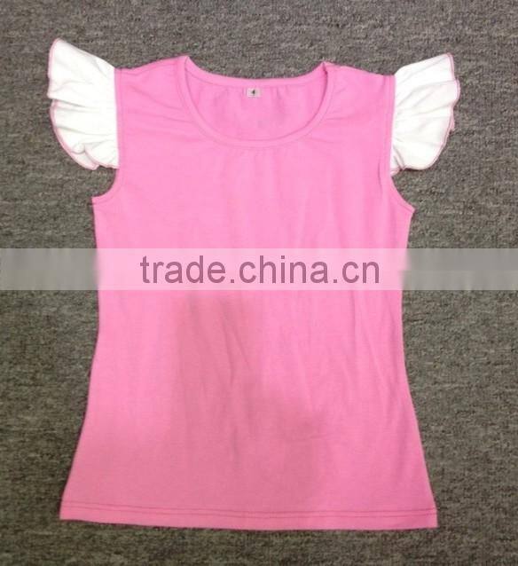Little girls kids t-shirts design kids shirts models in bulk fashion and cheap