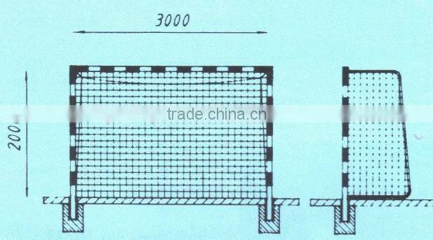 handball goal posts