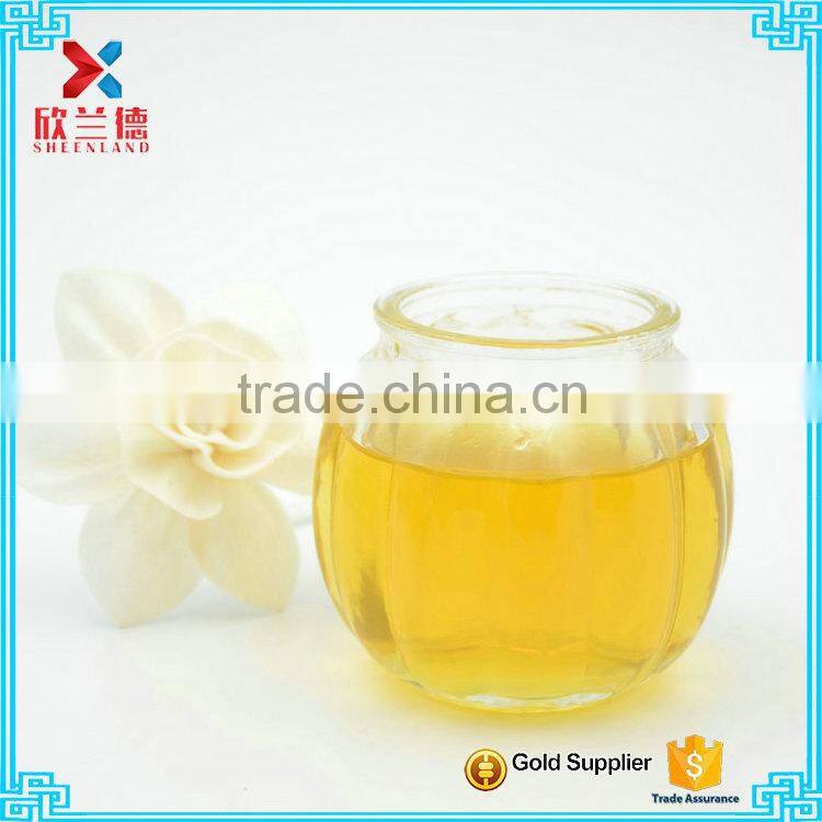 200g clear glass pumpkin jars for candle