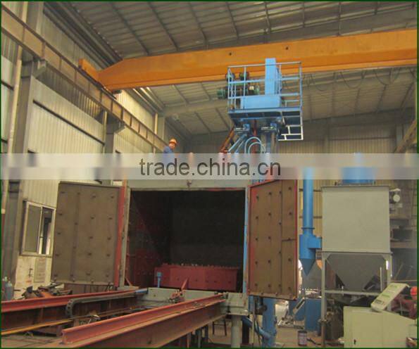 Qingdao rotary table shot/sand blasting machine Q76 series