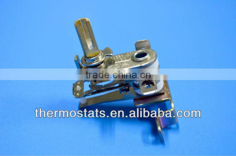 Special oven adjustable bimetallic thermostat/termostat