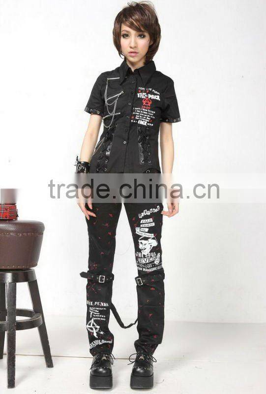 Visual Kei Gothic Dolly Cosplay KERA Lolita shirt Japan fashion 71205