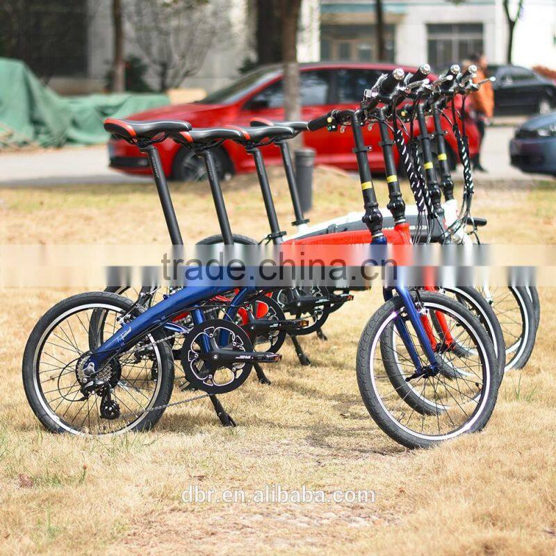 Diamondback electric folding bike(hidden battery) with 8fun rear motor