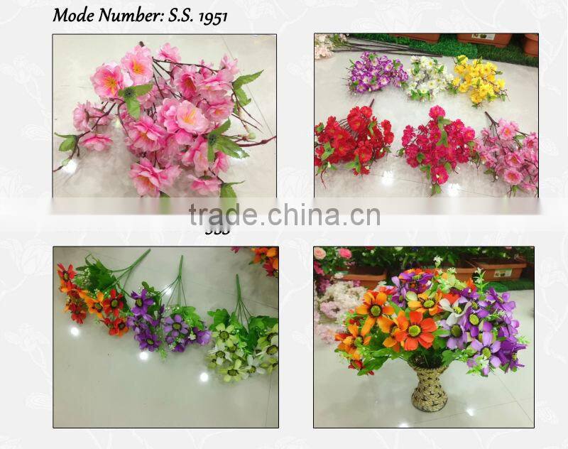 real touch mini fake cherry blossom trees