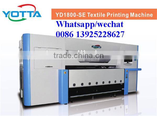 Large Format Direct Roll To Roll Texitle Printer with 1024 heads