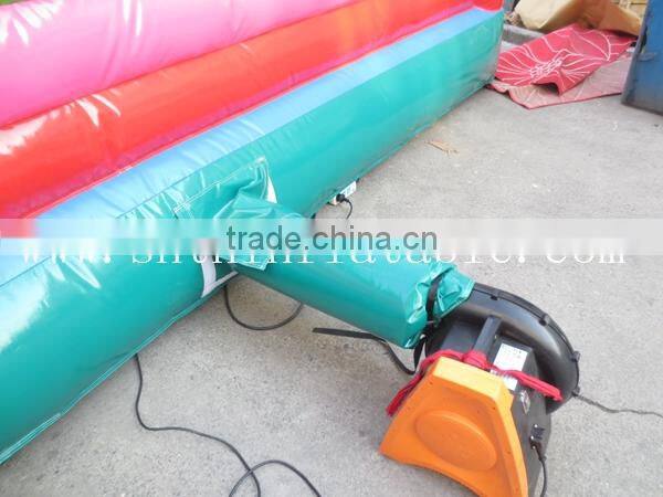 2014 New design commercial kids inflatable climbing wall