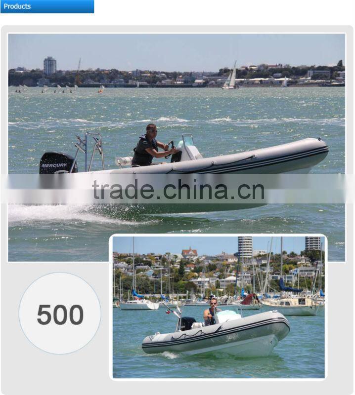 5m Approved RIB boat with CE