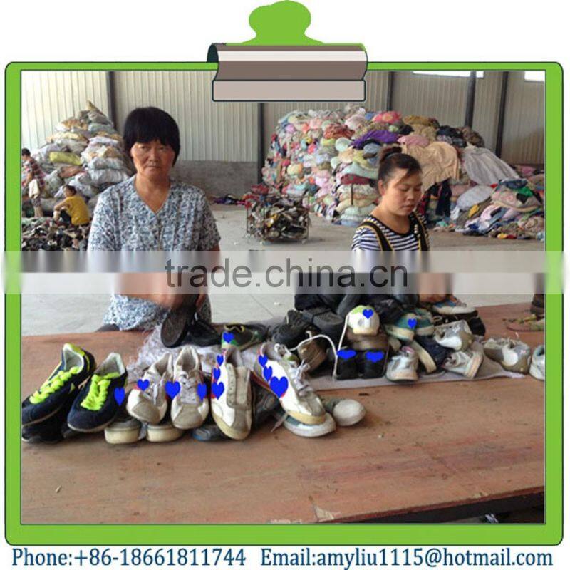 High quality bales of used shoes