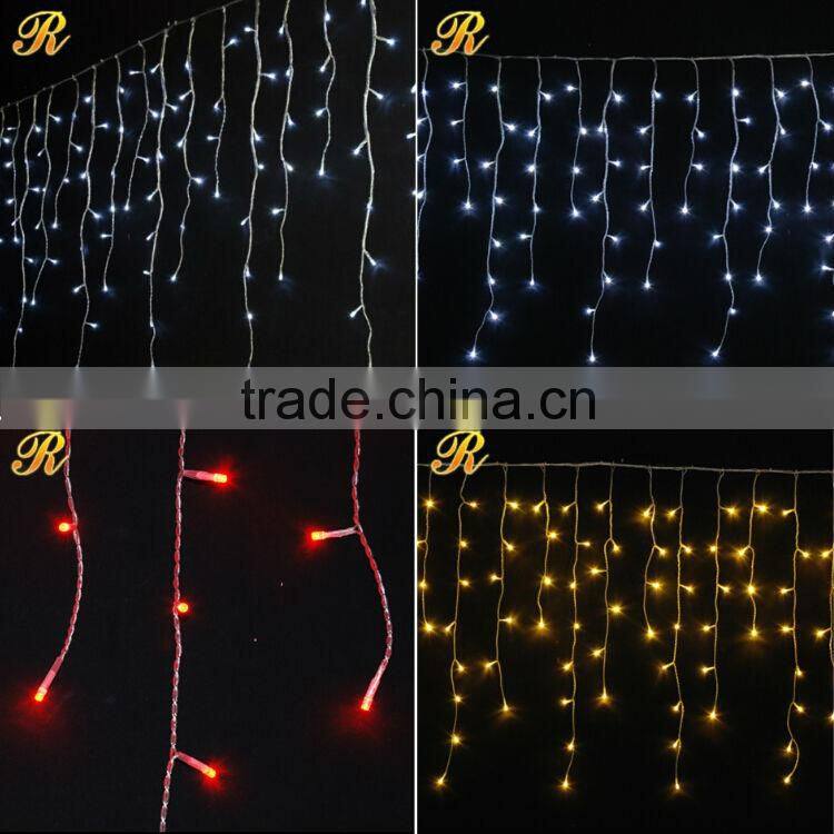 Christmas led curtain lights led christmas curtain waterfall lights