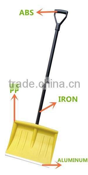 HOT SALE Garden Winter Tool Plastic Spade Aluminum Material Garden Snow Shovel