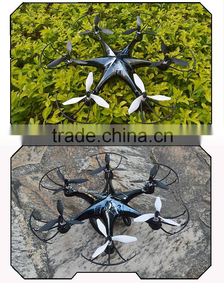 2.4G wifi FPV six rotor rc drone helicopter with 1MP camera