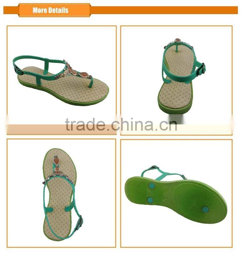 Fashion Lady flat Pvc Sandal, Sandal For Women, Flat Sandals
