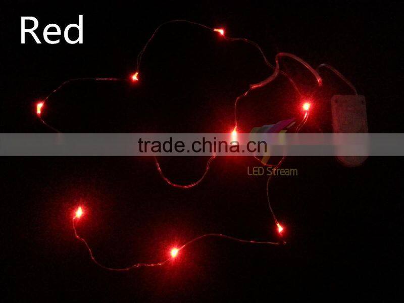 Low Voltage Led 3.3ft Mini Silver Wire String Light / Led Copper Wire String Light / Led Rice Light