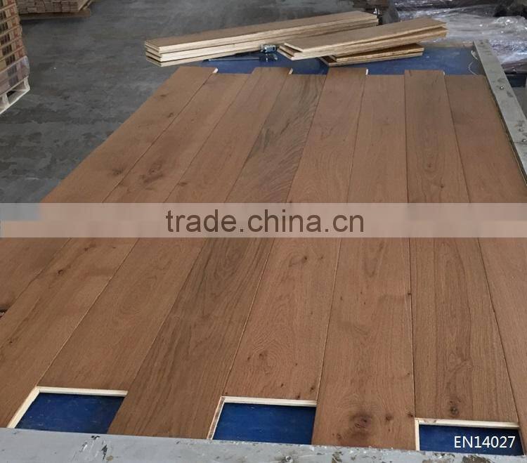 Dark Smoked Brushed Engineered Oak Timber Flooring