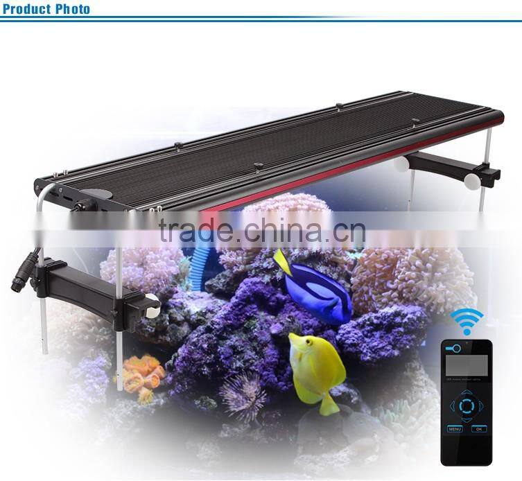 Wireless IT5040 Aqua led aquarium lights for saltwater reef tank