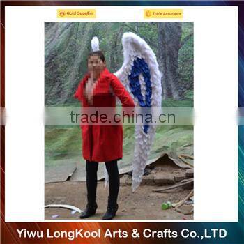 Wholesale Christmas decorations large feather angel wings fancy adult fairy wings