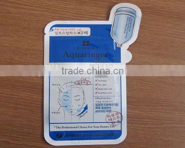 household eco-friendly custom printing mask aluminum foil bag