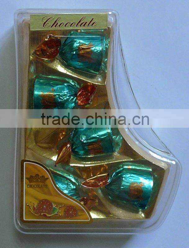 R-005P 5PCS Milk Chocolate in Socks Box