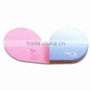 High quality donut round shaped sticky memo pad