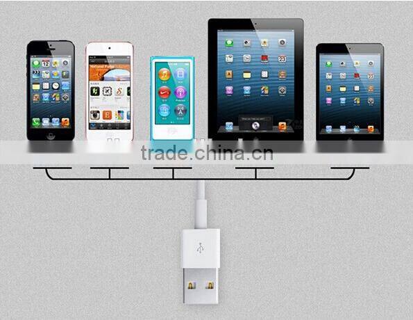 Newest Braided c48 mfi Usb Data Cable to USB AM PVC original mfi 8pin usb charge cable For iphone device