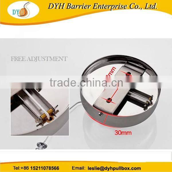 Hotel stainless steel retractable washing line