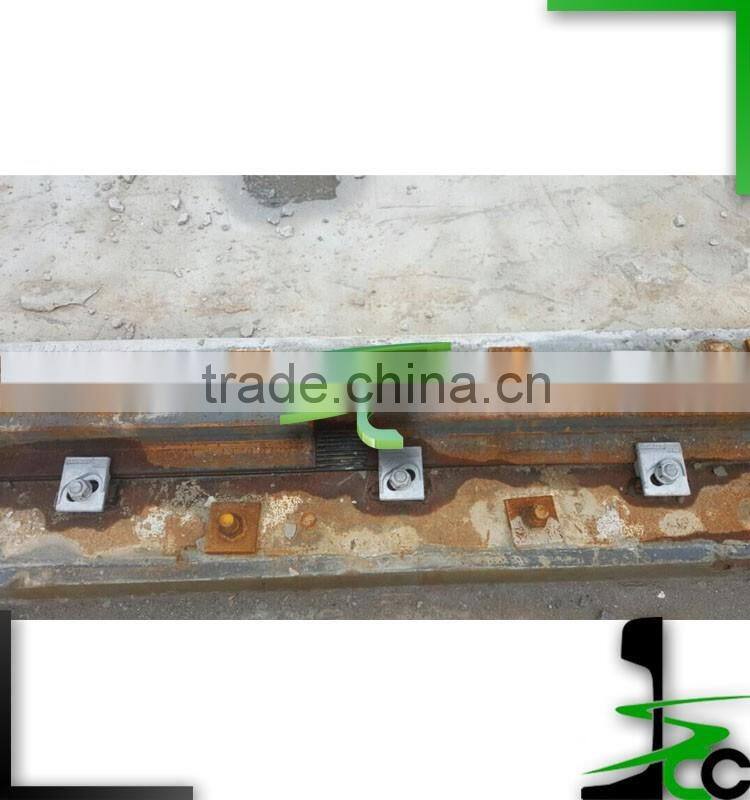 Railway rubber products Steel Reinforced crane rail pad