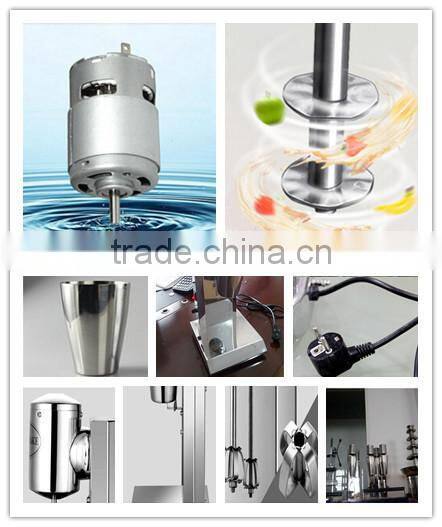Top quality automatic home use stainless steel mini electric milk shaker
