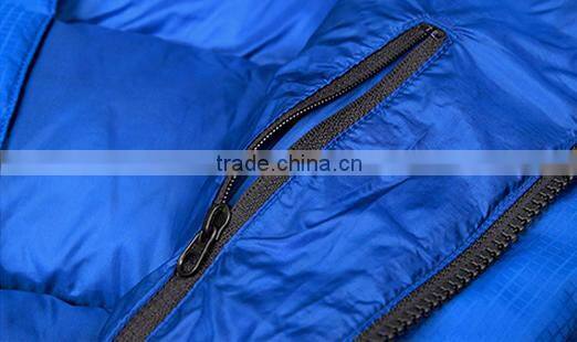 Custom men bomber down jacket