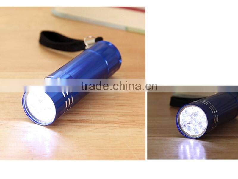 high quality LED mini flash light white led aluminum keychain torch