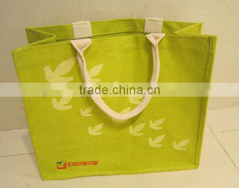 100% Jute drawstring bag for tea for tobacco for coffee