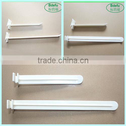 Cardboard flat plastic hook