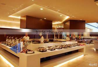 high quality fast food counter top display