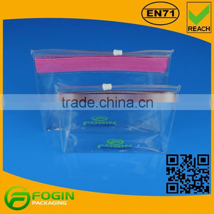 Promotional Cheap Transparent EVA /PVC Cosmetic Bags Set