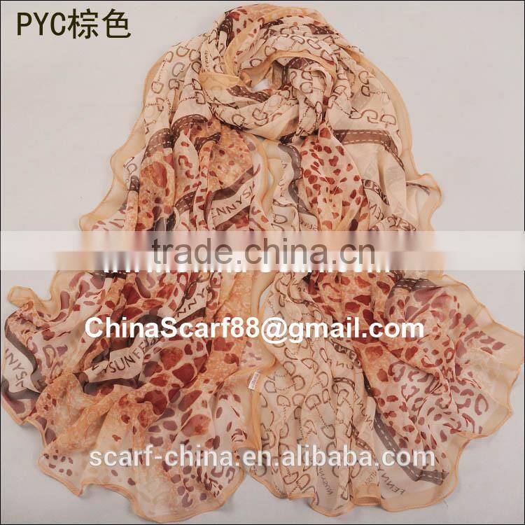 Georgette scarves wholesale