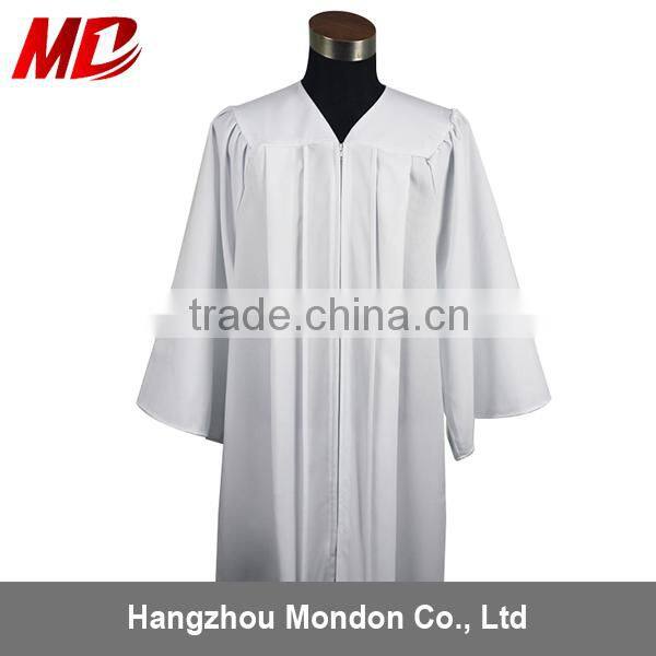 2014 College Cap And Gown White