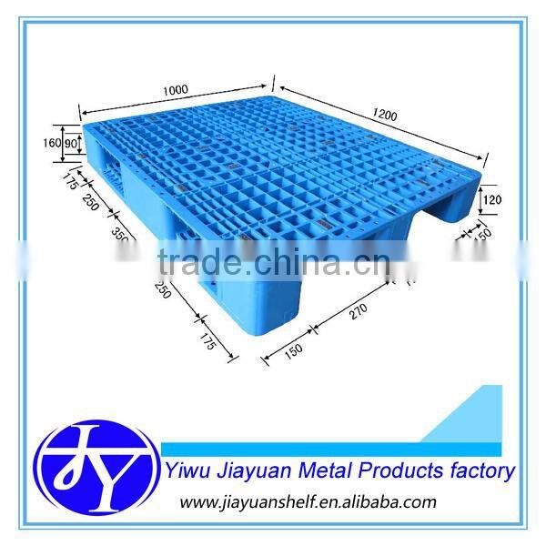 Plastic,HDPE Material and Euro Pallet Type flat top plastic pallets