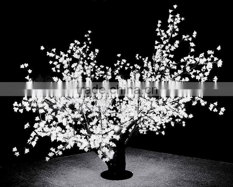 Top Sell High Quality Outdoor Decorative Led Spiral Tree Lighted Blossom Garden Flower