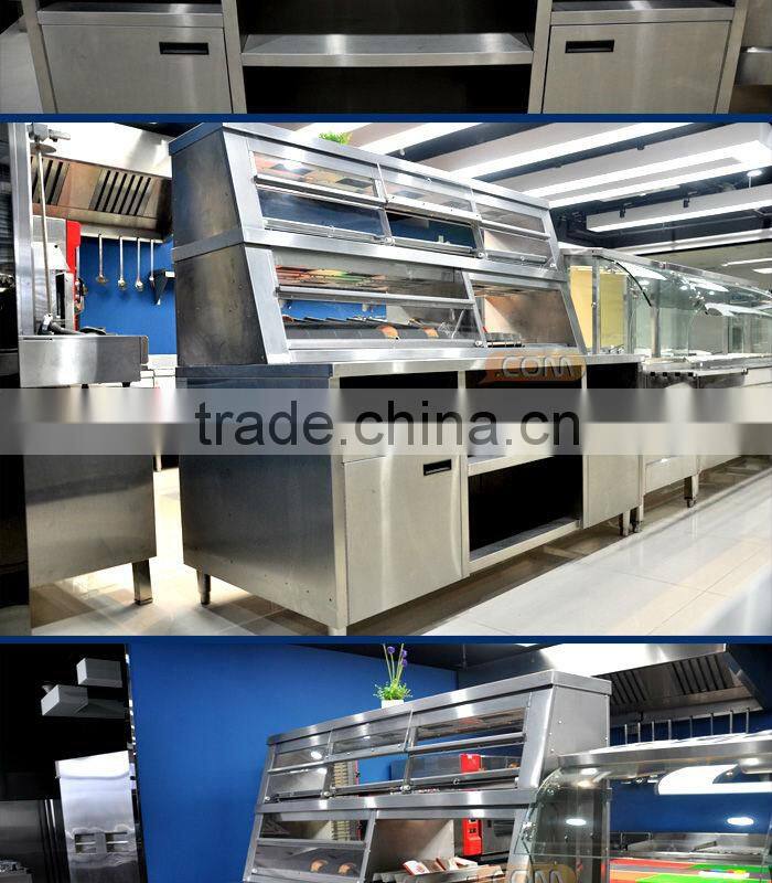 K283 Fast Food Equipment Luxury Hot Food Display