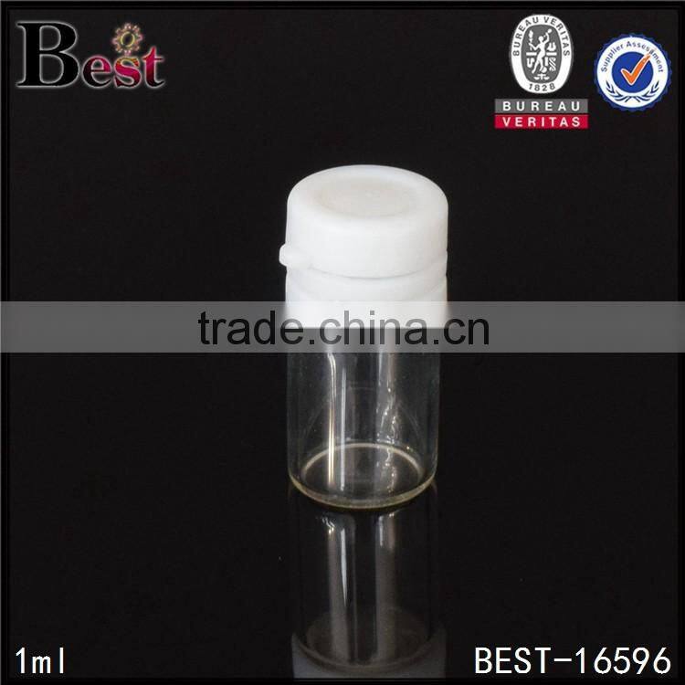 1ml glass vial clear pharmaceutical glass vial