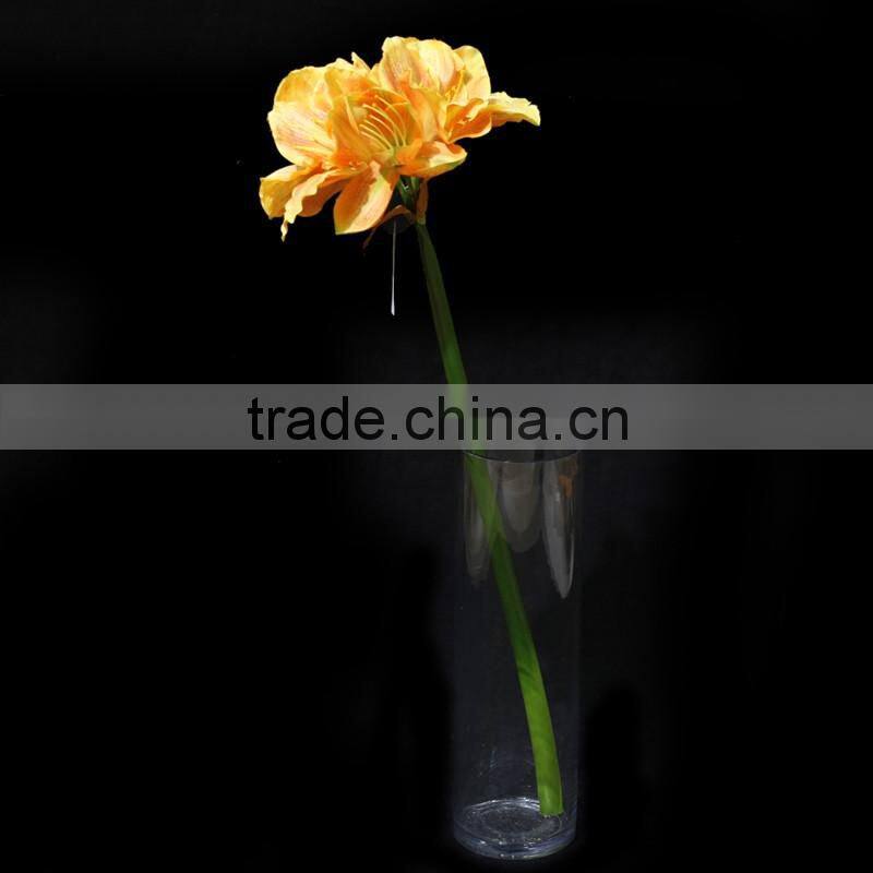 Silk single artificial hippeastrum decorative artificial flower making