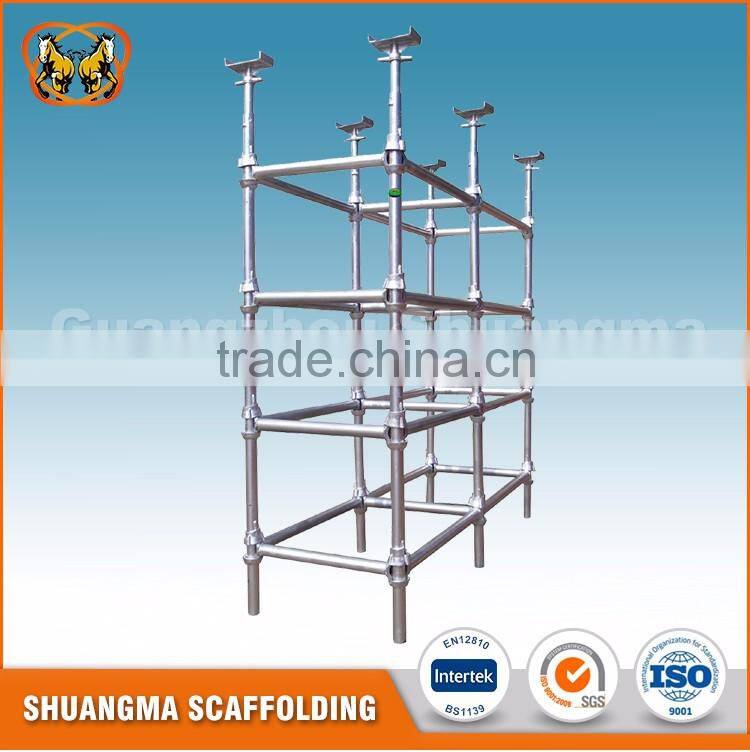 Excellent quality powder coating cuplock scaffolding