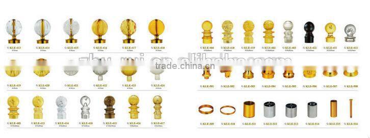 hotel staircase for crystal stair and acrylic stair handrail